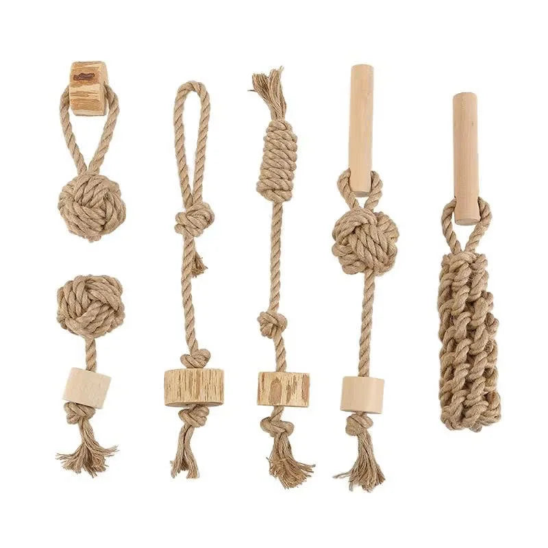 Juguete Madera Masticar Mascotas Limpieza Dental