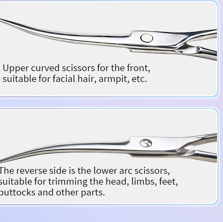 Tijeras Entresacado Mascotas Acero Inoxidable 7"